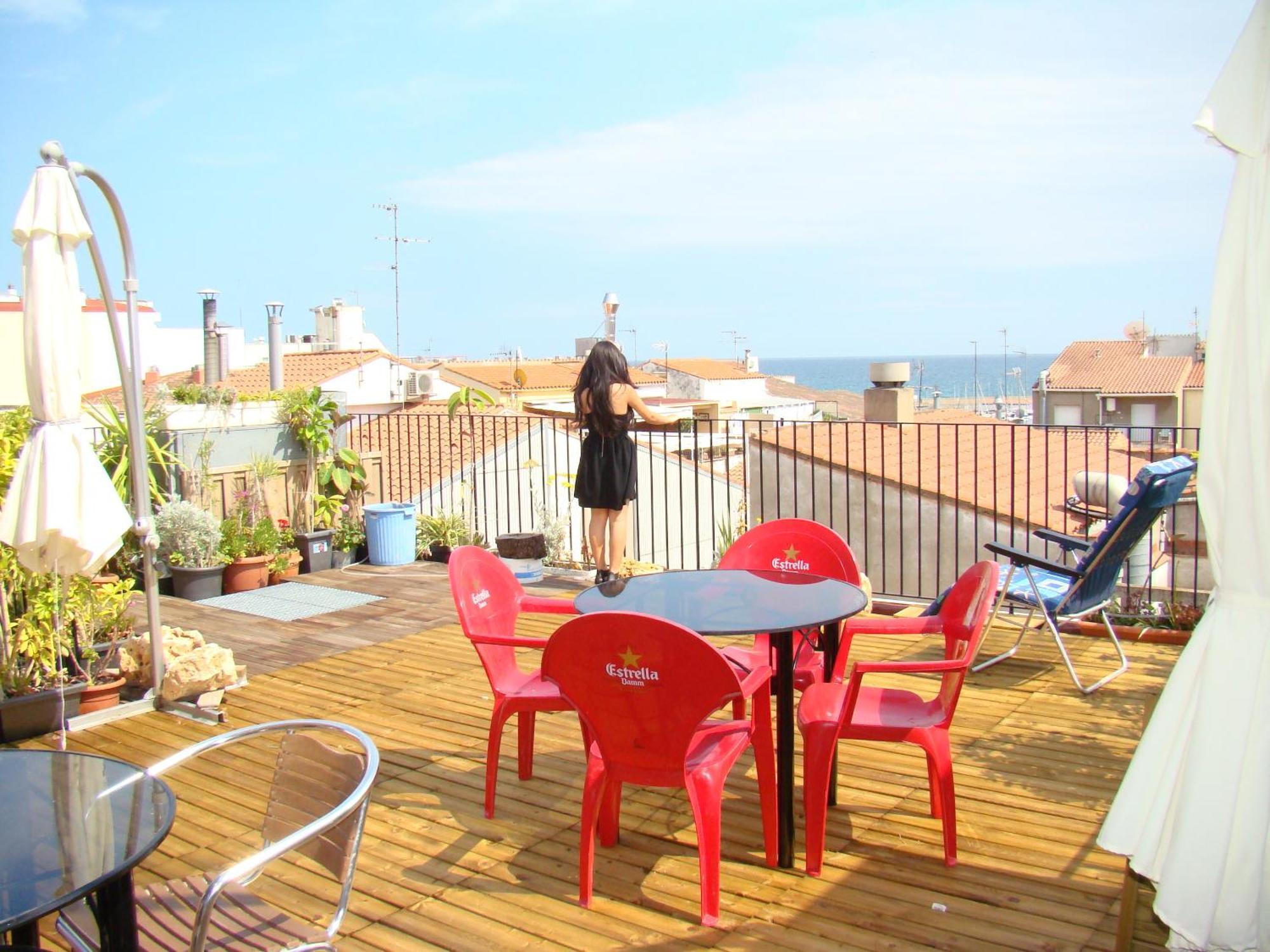 Hostal Platja Cambrils Buitenkant foto